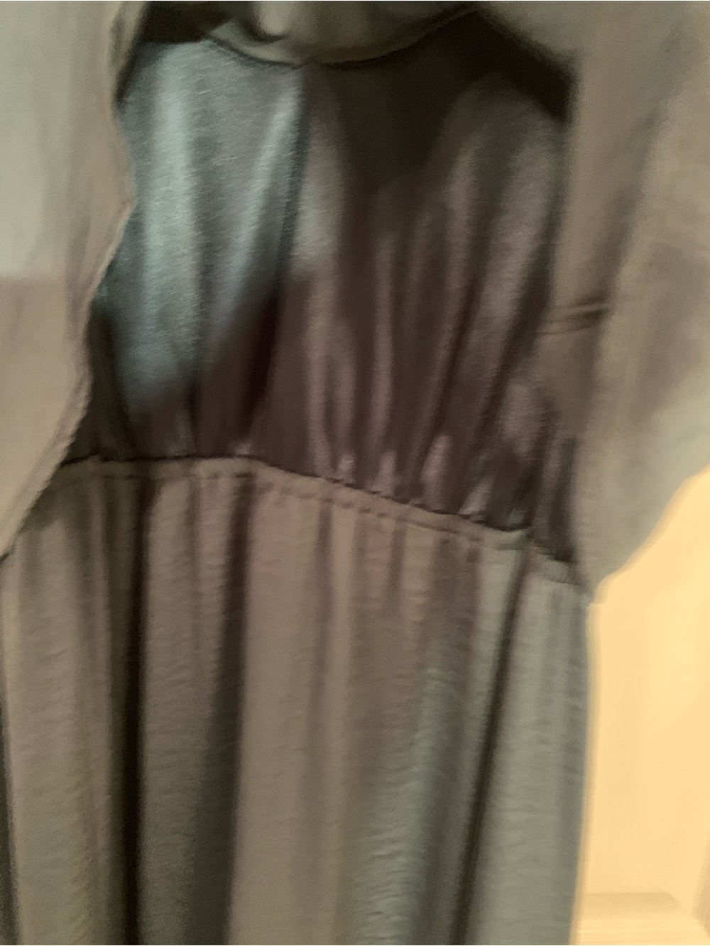 Ripe Maternity Nursing Slip Dress Petrol Blue Teal NWT Size L - Picture 5 of 5
